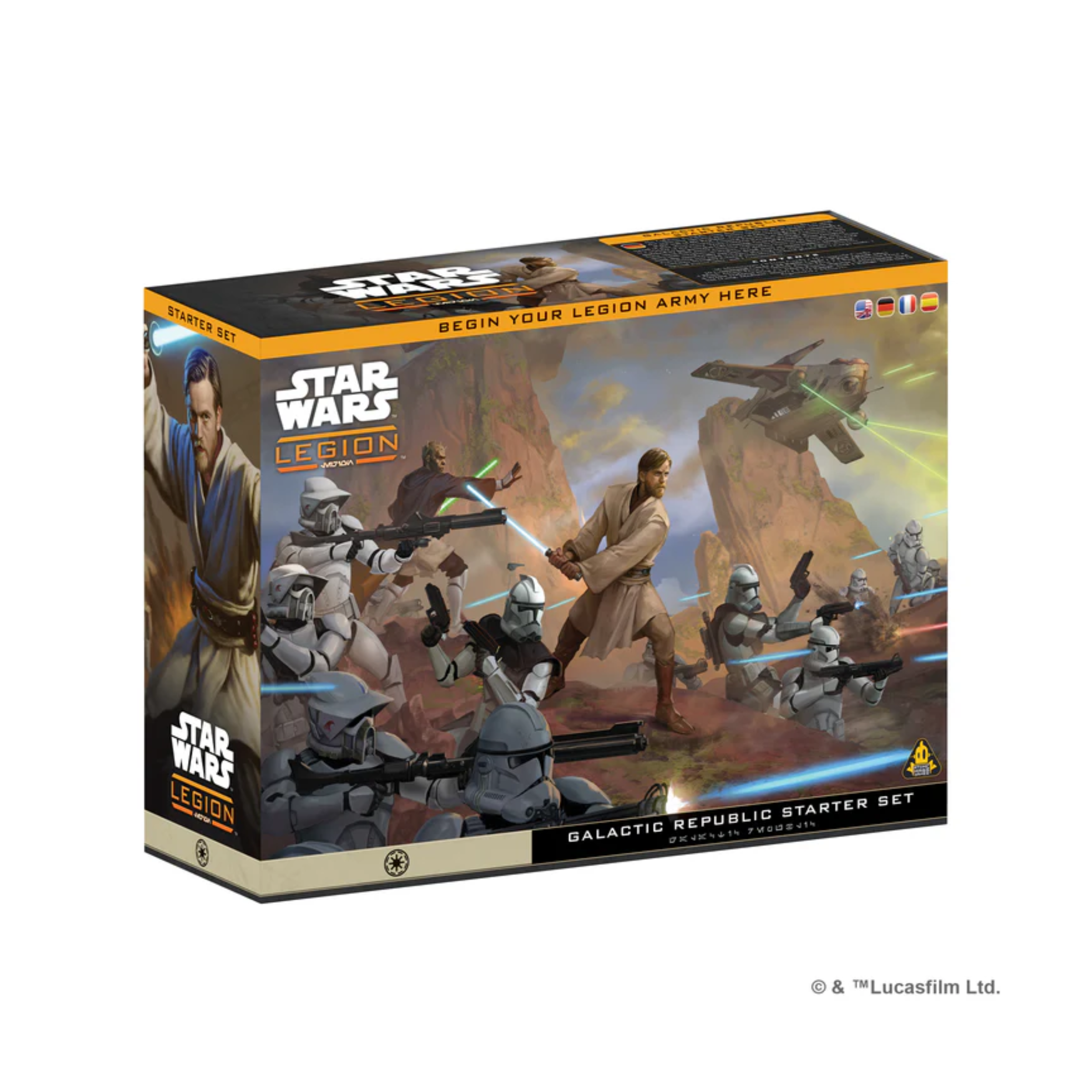Star Wars Legion Galactic Republic Starter Set - A Muse N Games